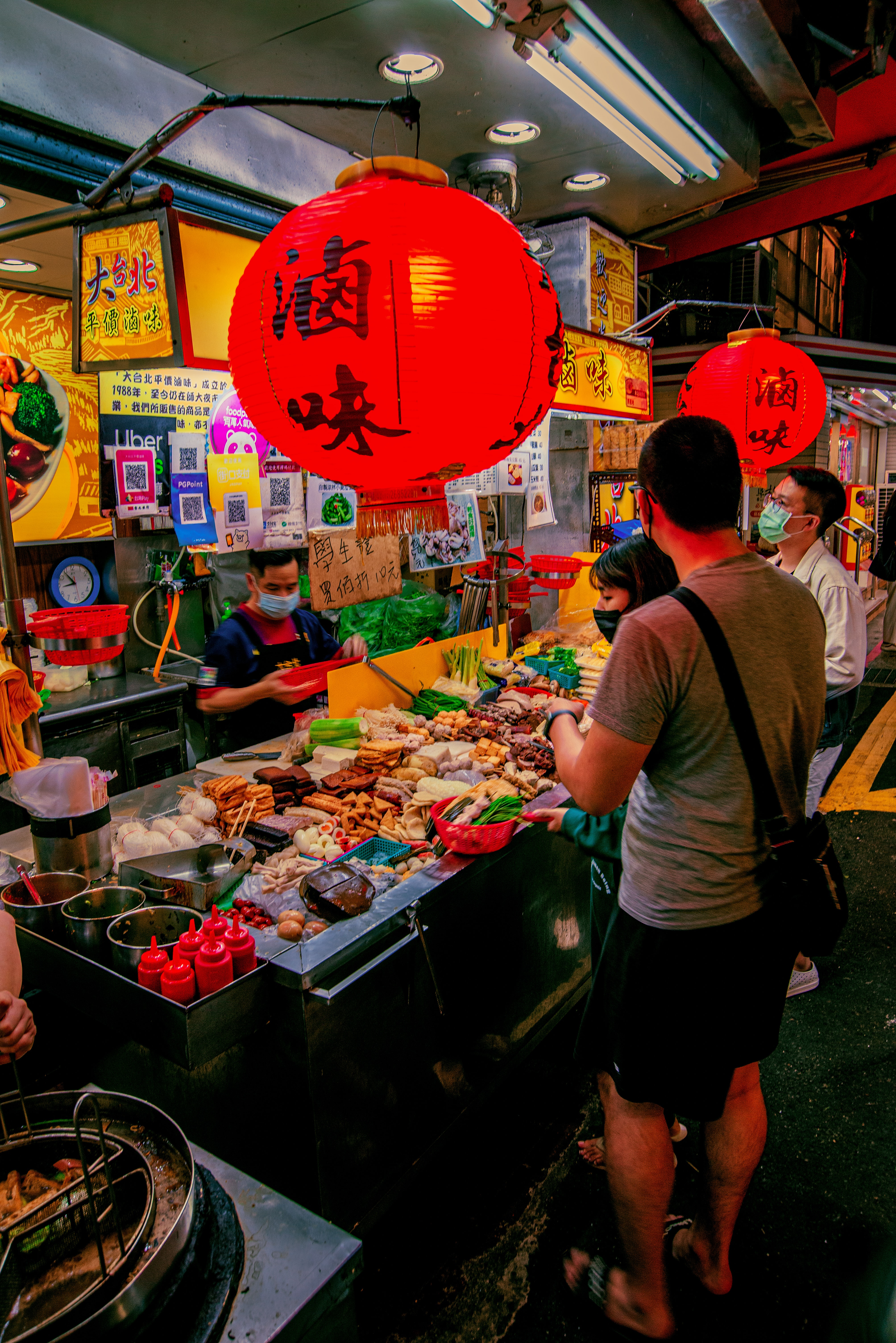 Night Market in Kaoshiung, Taiwan
